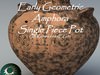 Greek Early Geometric Amphora Single Piece Pot GRKamp66444EG01
