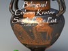Greek Bilingual Column Krater Single Piece Pot GRKck01BI01 3D Model