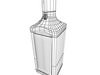 Photorealistic Bombay Sapphire Gin Bottle 3D Model .max .obj .3ds .fbx