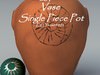 Egyptian Vase Single Piece Pot EGYvase4401 3D Model