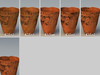 Egyptian No Subjects Collection Single Piece Pottery EGYns01 3D Model .obj .lwo .lw .lws