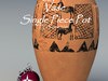 Egyptian Vase Single Piece Pot EGYvase7701 3D Model
