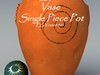 Egyptian Vase Single Piece Pot EGYvase8801 3D Model