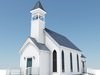 Chapel 02 3D Model .max .obj .3ds .lwo .lw .lws