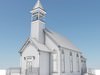 Chapel 02 3D Model .max .obj .3ds .lwo .lw .lws