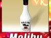 High Detailed Liquor Bottle : Malibu. 3D Model .max .obj .3ds .fbx