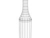 High Detailed Liquor Bottle : Malibu. 3D Model .max .obj .3ds .fbx