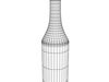 High Detailed Liquor Bottle : Malibu. 3D Model .max .obj .3ds .fbx