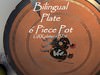 Greek Bilingual Plate 6 Piece Pot GRKplate16BI06 3D Model