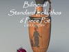 Greek Bilingual Standard Lekythos 6 Piece Pot GRKley15BI06 3D Model