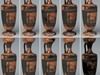 Greek Bilingual Various Subjects Collection II 9 Piece Pottery GRKvs2BI09 3D Model .obj .lwo .lw .lws