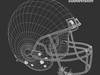 Pittsburgh Steelers official game helmet 3D Model .obj .3ds .fbx .c4d .dxf .X