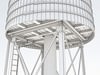 Water Tower 02 3D Model .max .obj .3ds .lwo .lw .lws