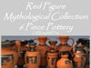 Greek Red Figure Mythological Collection 6 Piece Pottery GRKmythRF06 3D Model