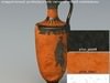 Greek Red Figure Animal Collection I 6 Piece Pottery GRKanimal1RF06 3D Model .obj .lwo .lw .lws