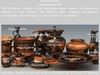 Greek Red Figure Animal Collection I 6 Piece Pottery GRKanimal1RF06 3D Model .obj .lwo .lw .lws