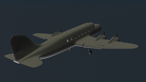 C54 3D Model .max .obj .fbx