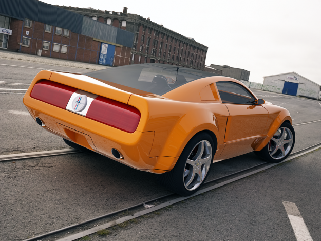 Ford Mustang 3D Model .max .obj .3ds