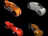 Tron Bike Collection 3D Model