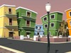 Cartoon Film Set 3D Model