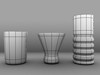 Glassware Collection 20 Pieces 3D Model .obj .fbx .blend