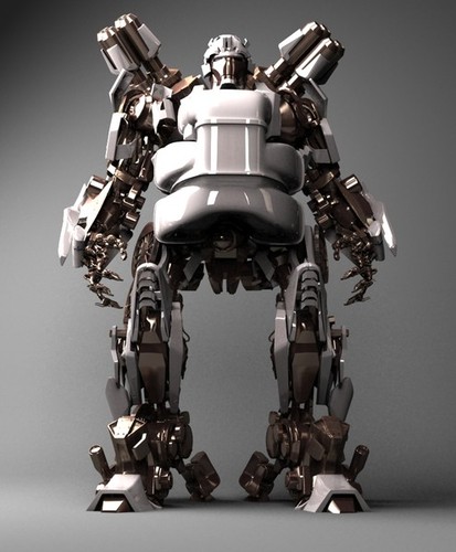Robot Collection 3D Model .max