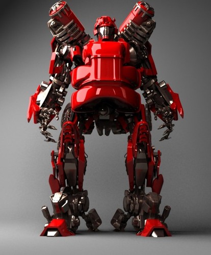 Robot Collection 3D Model .max
