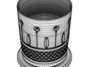 High Detailed Whisky Cut Glass and Chivas Coaster 3D Model .max .obj .3ds .fbx
