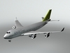 Boeing 747 3D Model .max .obj .3ds .fbx
