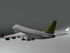 Boeing 747 3D Model .max .obj .3ds .fbx