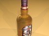 Chivas Regal Bottle Glass Coaster Collection 3D Model .max .obj .3ds .fbx