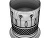 Chivas Regal Bottle Glass Coaster Collection 3D Model .max .obj .3ds .fbx
