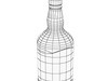Chivas Regal Bottle Glass Coaster Collection 3D Model .max .obj .3ds .fbx