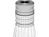 Chivas Regal Bottle Glass Coaster Collection 3D Model .max .obj .3ds .fbx