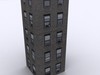 Apartment 1 low poly 3D Model
