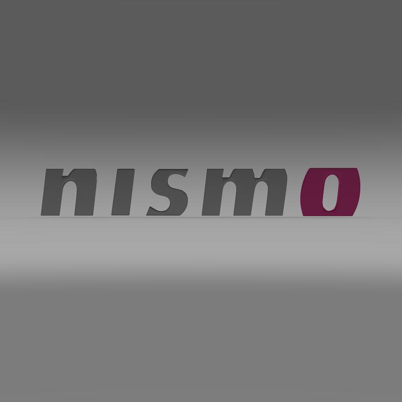 Nismo logo 3D Model .max .obj .3ds .fbx .c4d .lwo .lw .lws ...