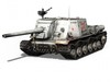 ISU-122 - Soviet self-propelled gun 3D Model