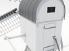Hollow Post Mill 3D Model .max .obj .3ds .lwo .lw .lws