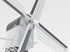 Hollow Post Mill 3D Model .max .obj .3ds .lwo .lw .lws