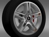 Ford Mustang 2010 AV X 10 wheel 3D Model
