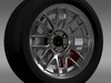 Ford Mustang Boss 302R 2011 wheel 3D Model