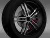Ford_Mustang DUB Edition 2011 wheel 3D Model