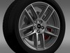 Ford Mustang Boss 302 2013 wheel 3D Model