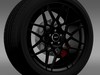 Ford Mustang Shelby GT500 2013 wheel 3D Model