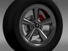 Ford Mustang GT CS 2007 wheel 3D Model
