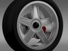 Ford_Mustang GTR 2005 wheel 3D Model
