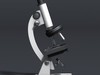 Microscope 3D Model .obj .3ds .fbx .c4d