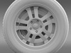Ford_Mustang GT 2005 wheel 3D Model .max .obj .3ds .fbx .lwo .lw .lws .c4d