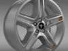 Ford Mustang 2010 AV X 10 rim 3D Model