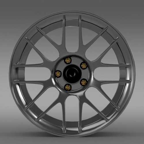 Ford Mustang Boss 302R 2011 rim 3D Model .max .obj .3ds .fbx .lwo .lw .lws .c4d